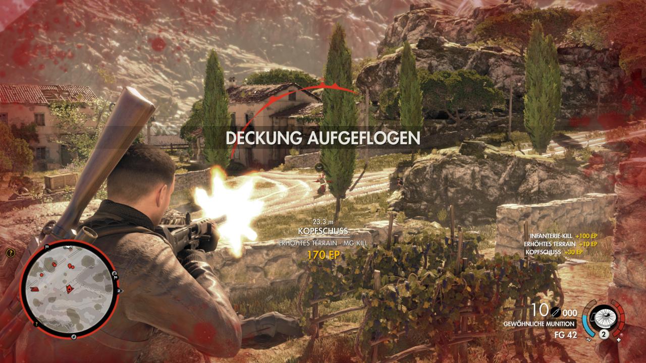 [13/02/2017] Wenn unsere Deckung auffliegt, hilft entweder nur die Flucht oder der Griff zum Sturmgewehr.