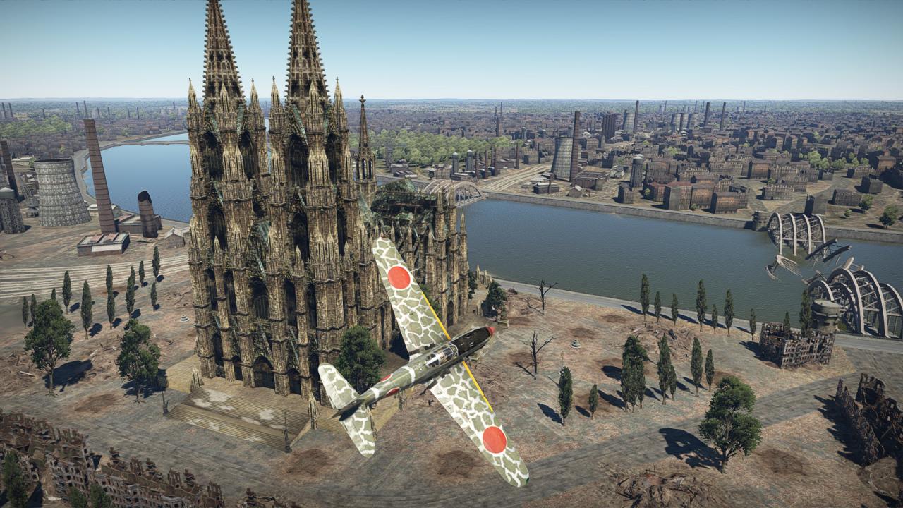 [03/02/2017] Die Umgebungsgrafik von War Thunder ist nicht gerade schön. Dafür sehen die Fahr- und Flugzeuge unglaublich gut aus.