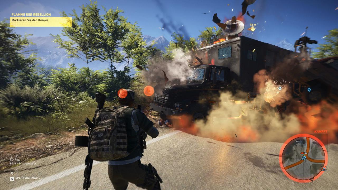 [06/03/2017] Um Ressourcen zu sammeln, absolviert ihr in Ghost Recon Wildlands Nebenmissionen. Der spaßigste Typ: Konvoi-Angriffe.