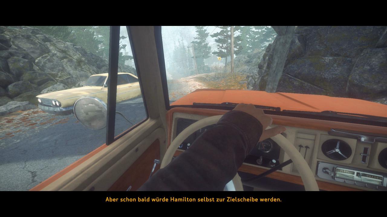 [22/03/2017] Der Kona-Held ist viel mobiler als die Protagonisten anderer Walking-Simulatoren. Er kann rennen, kriechen und sogar mit dem Auto fahren.