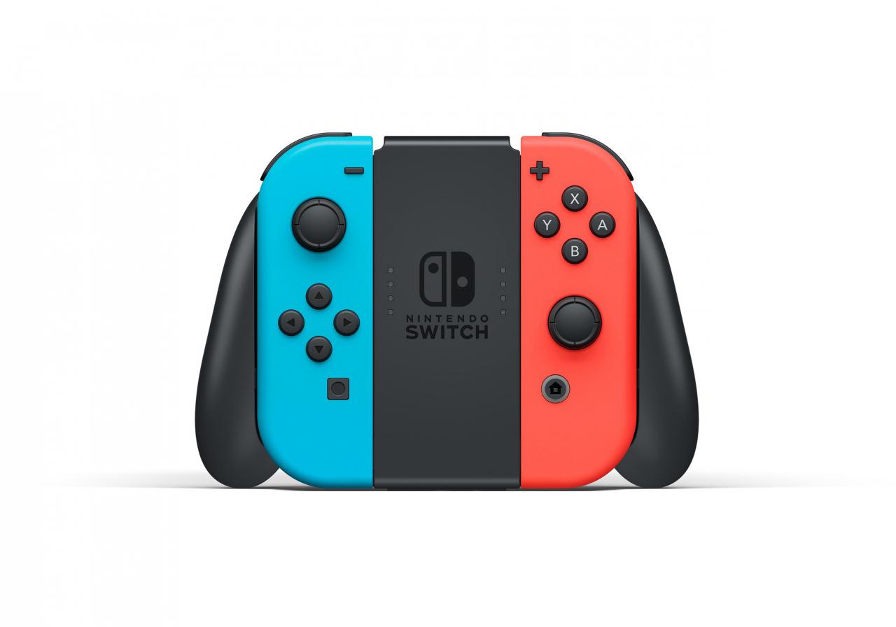 [03/03/2017] Die Joy-Cons in Kombination mit dem Griff.
