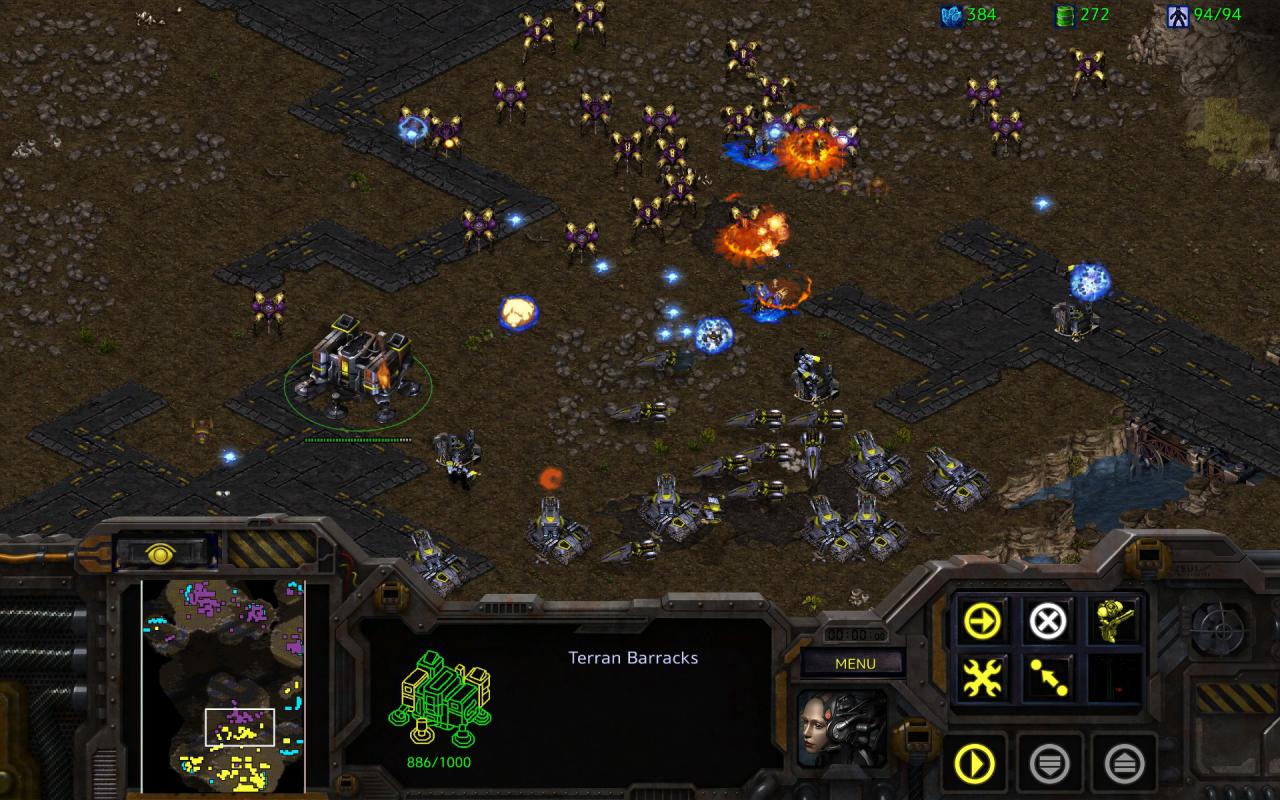 [28/03/2017] Starcraft Remastered unterstützt 4K-Auflösungen und eine Zoom-Funktion.