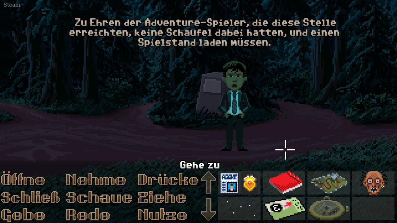 Thimbleweed Park versteht sich als Hommage an klassische Adventure-Spiele und ist randvoll mit solchen Anspielungen.