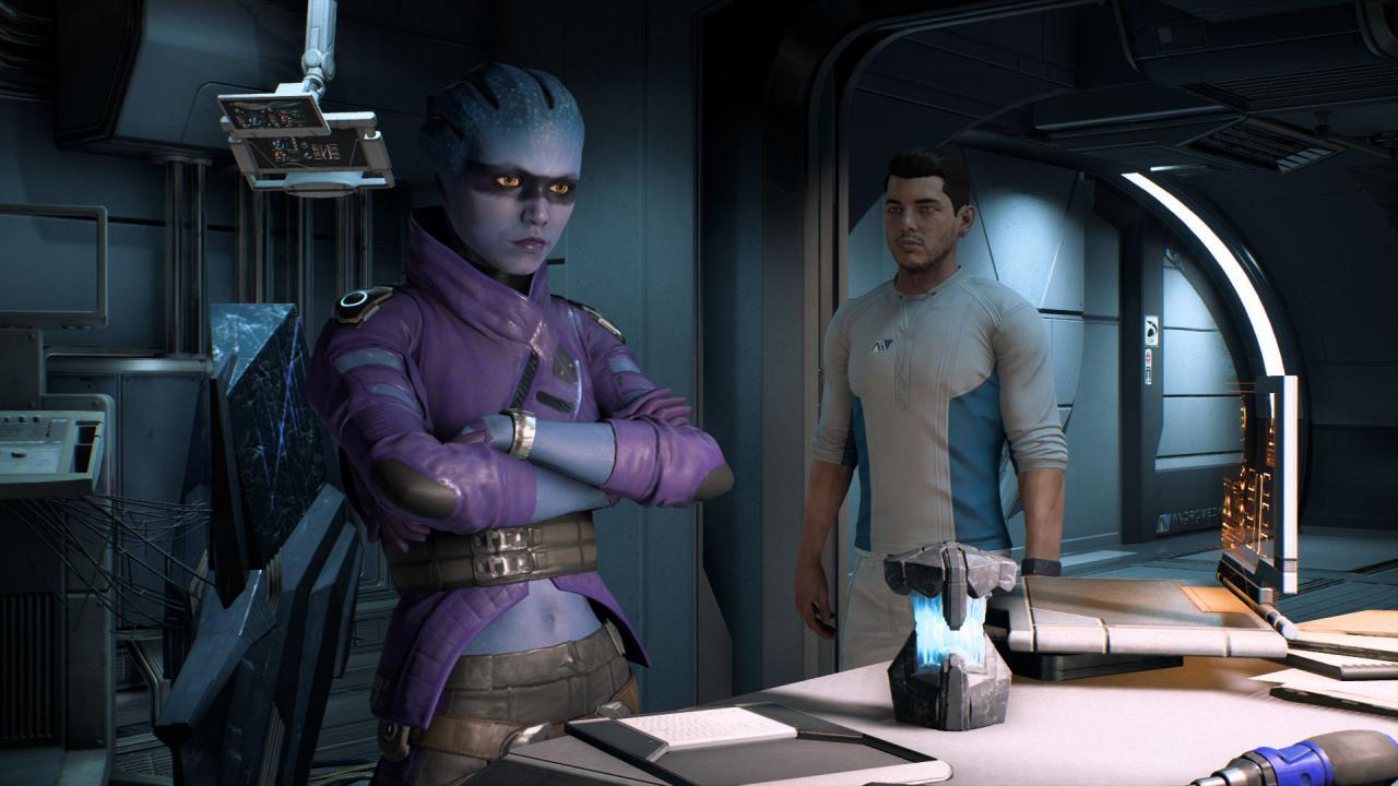 Die Crew der Tempest in Mass Effect Andromeda
