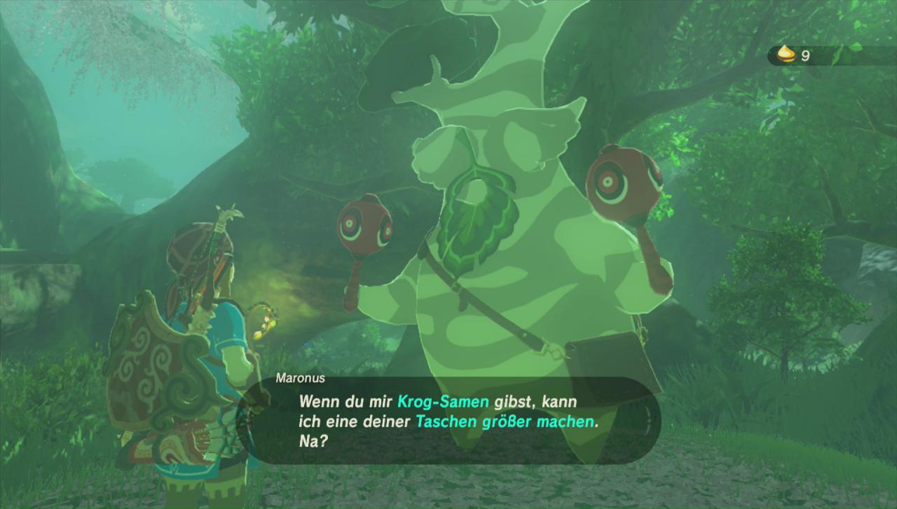 Maronus und Link beim Plausch.