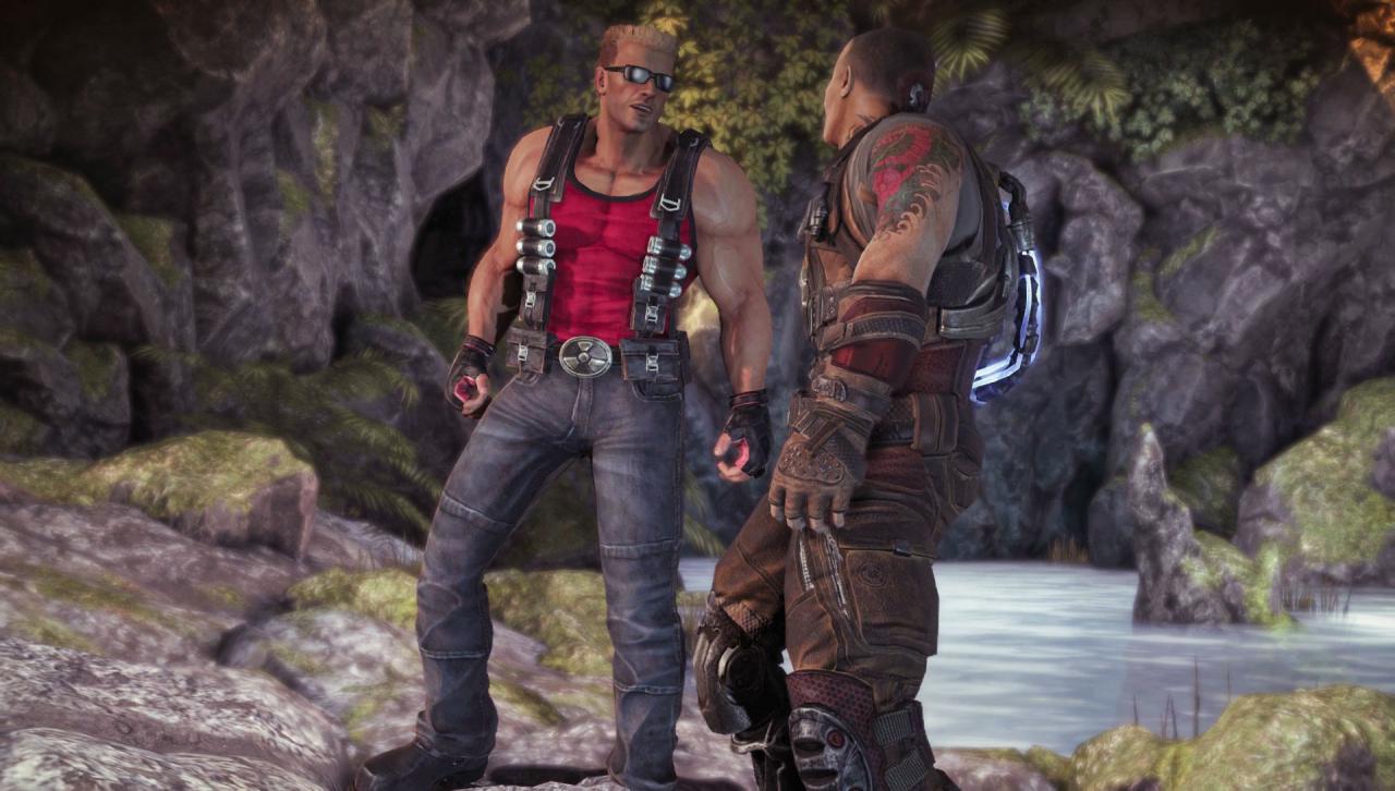 [13/04/2017] Der Duke-Nukem-DLC war für Vorbesteller kostenlos, ansonsten legt ihr dafür fünf Euro auf die virtuelle Ladentheke. Er ersetzt Hauptcharakter Gray durch den Duke, inklusive neuer Sprachsamples - witzige Idee, aber etwas lieblos umgesetzt.