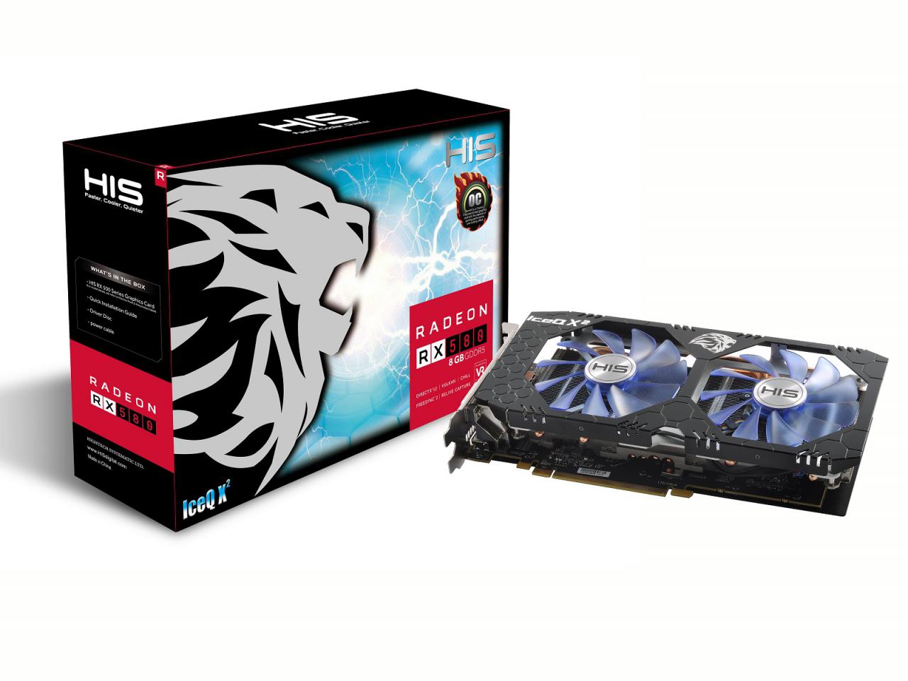[21/04/2017] HIS Radeon RX 580 IceQ X2 OC
