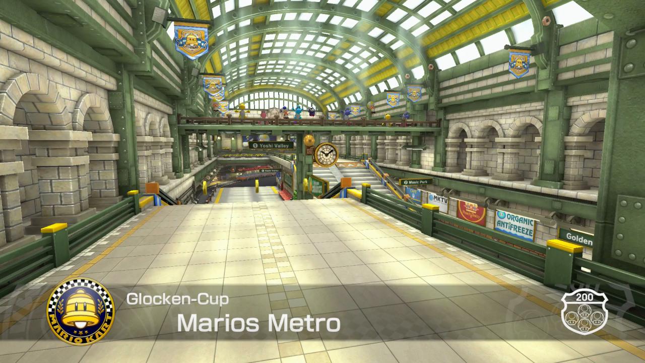 [20/04/2017] Der Grand-Prix-Modus stellt wie gewohnt die Einzelspieler-Kampagne in Mario Kart dar. Hier rast ihr immer über vier verschiedene Pisten auf das Sieger-Treppchen.