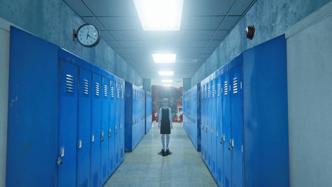 [20/04/2017] Back to school: Wie schon in der Demo wird man in Outlast 2 des Öfteren in ein anderes Setting katapultiert. In den Schulsequenzen müsst ihr durch leere Flure wandern und die Vergangenheit eures Charakters Blake erforschen.