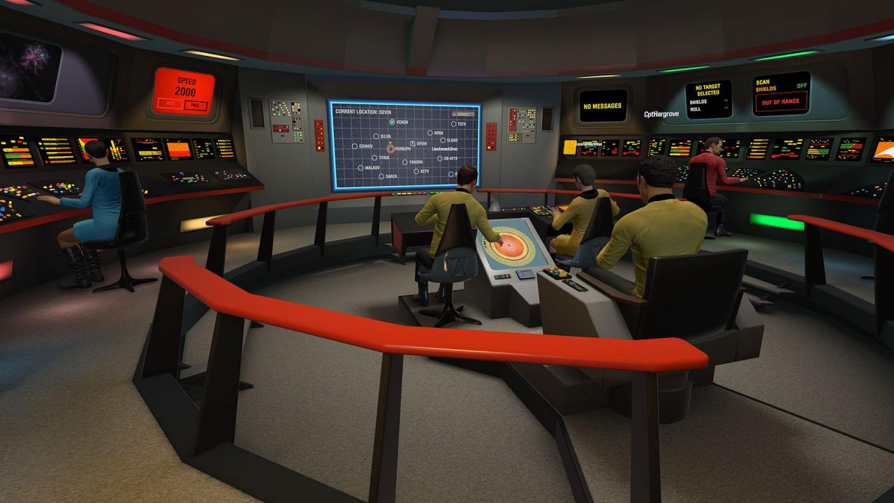 [05/04/2017] Keine Touchscreens, keine On-Screen-Anzeigen: Red Storm baute die Brücke bis ins kleinste Detail nach.
