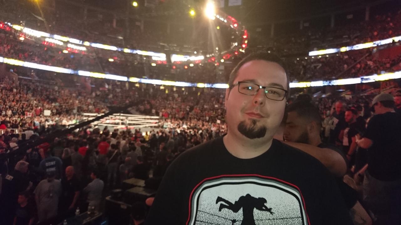 [02/04/2017] Chris bei NXT Takeover: Orlando im Amway Center.
