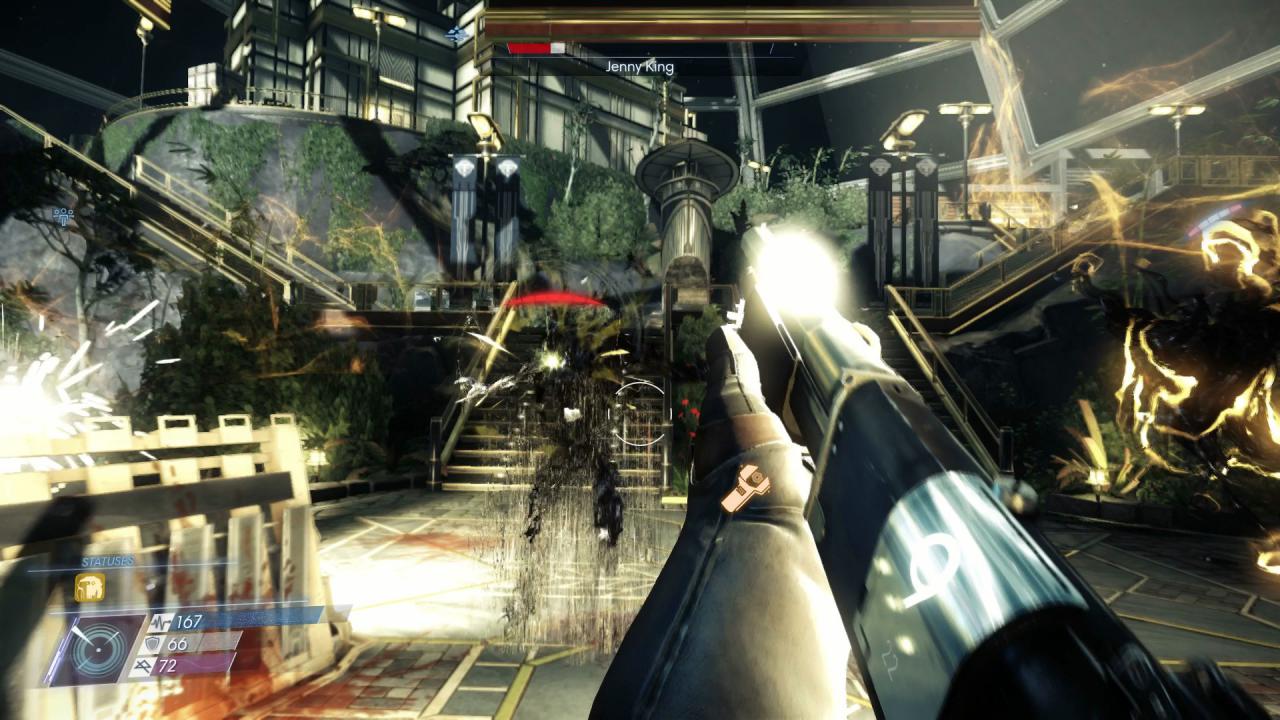 [02/05/2017] Die Schrotflinte entpuppt sich als das effektivste Tool in Prey, um Aliens möglichst schnell loszuwerden.
