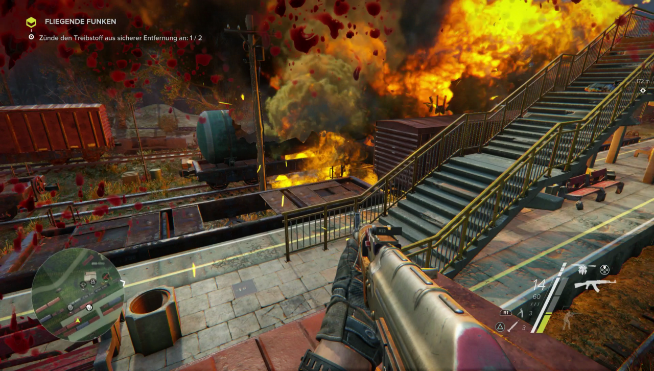 [16/05/2017] Das Spielgefühl ist eher ruhig. Explosionen kriegt man selten zu Gesicht. (PS4)