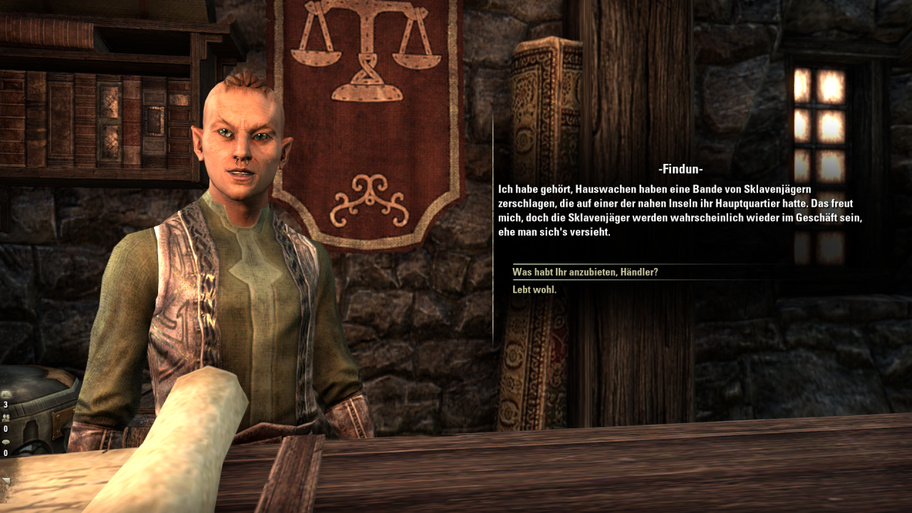 [29/05/2017] TESO Morrowind: Unser Ruf eilt uns schon voraus - unsere Taten auf der Tutorial-Insel bleiben den Bewohnern nicht verborgen.