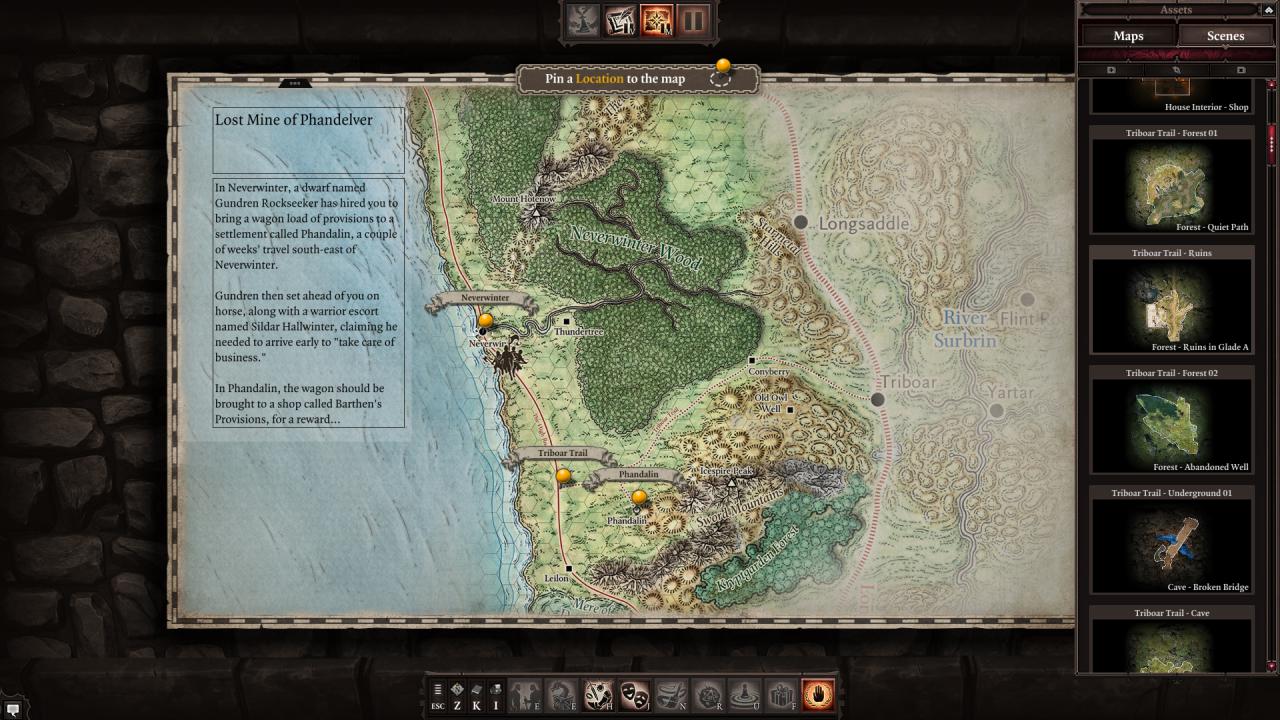 [08/05/2017] Zur Demonstration des Gamemaster-Modus haben die Entwickler das D&D-Abenteuer 