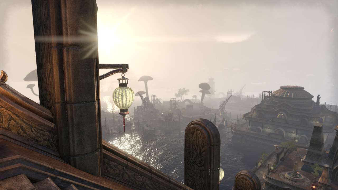 [06/06/2017] TESO: Morrowind - Die Gottfürstenstadt Vivec bietet einen atemberaubenden Blick.
