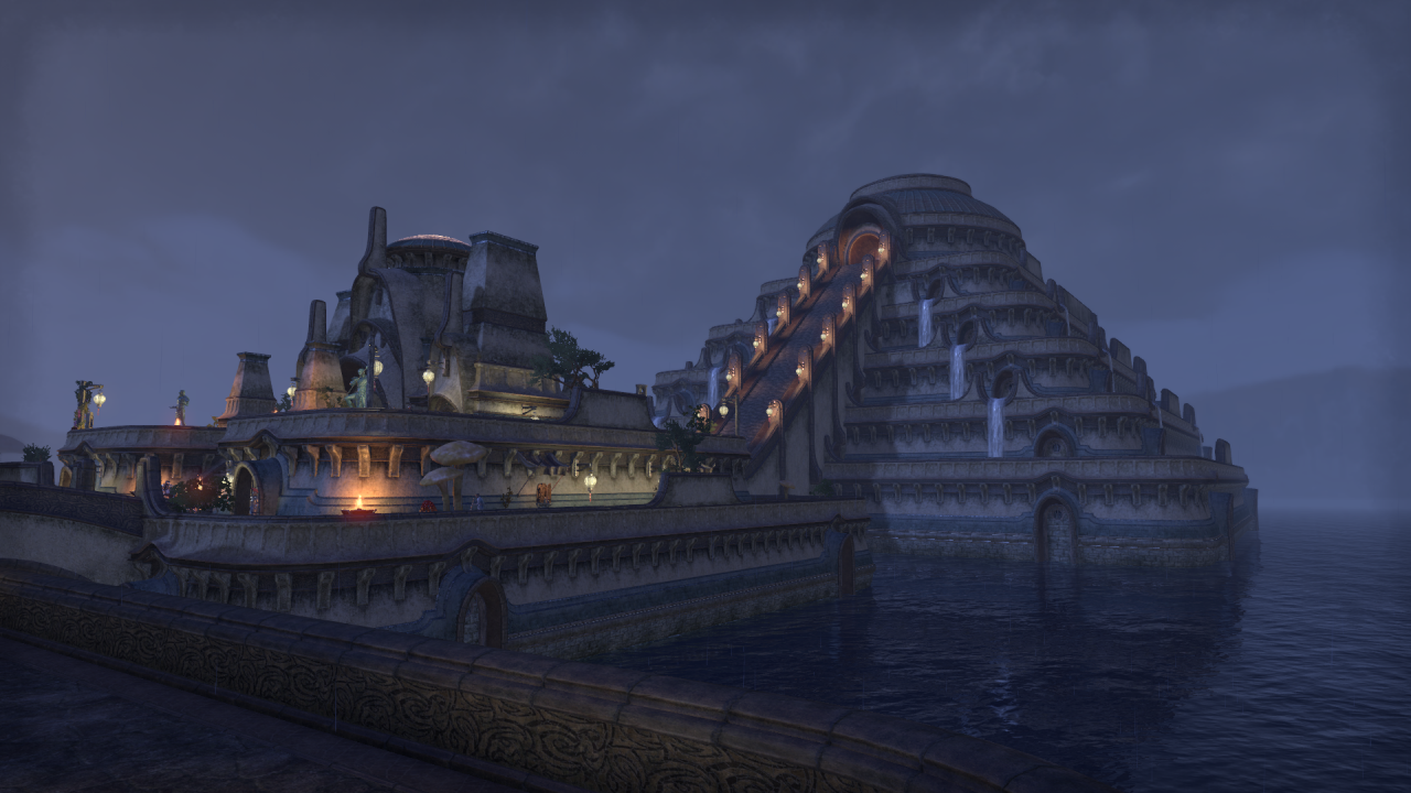 [06/06/2017] TESO: Morrowind - Das wohl auffälligste Gebäude in Vivec ist sein Fürstenpalast.