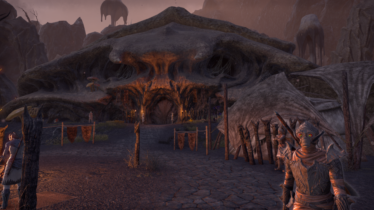 [06/06/2017] TESO: Morrowind - Wer nach Ald'ruhn reist, darf einen bewohnbaren Riesenkrabbenpanzer bewundern.