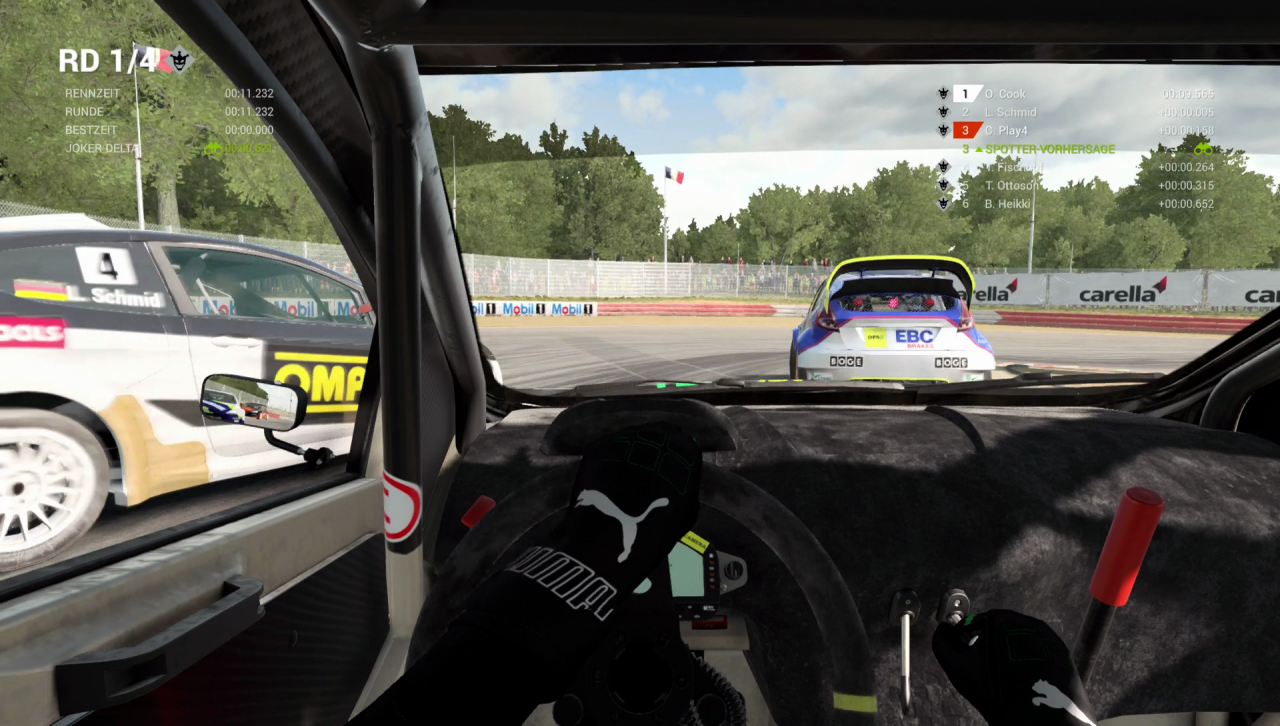 [06/06/2017] In der Cockpit-Perspektive sind die Positionskämpfe beim Rallycross noch intensiver.
