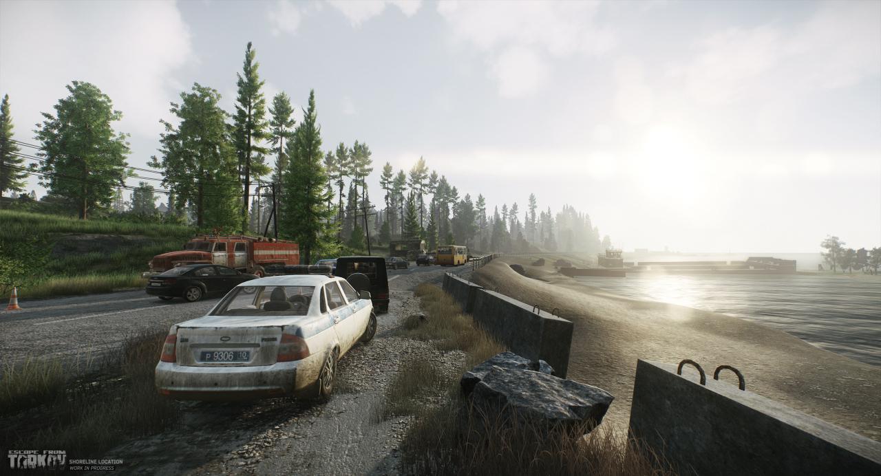 Am Strand in Escape from Tarkov