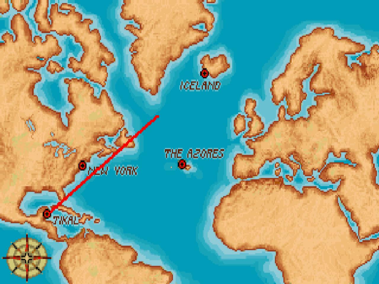 [04/06/2017] Auch ohne Filmvorlage bot Fate of Atlantis für damalige Verhältnisse jede Menge Atmosphäre.