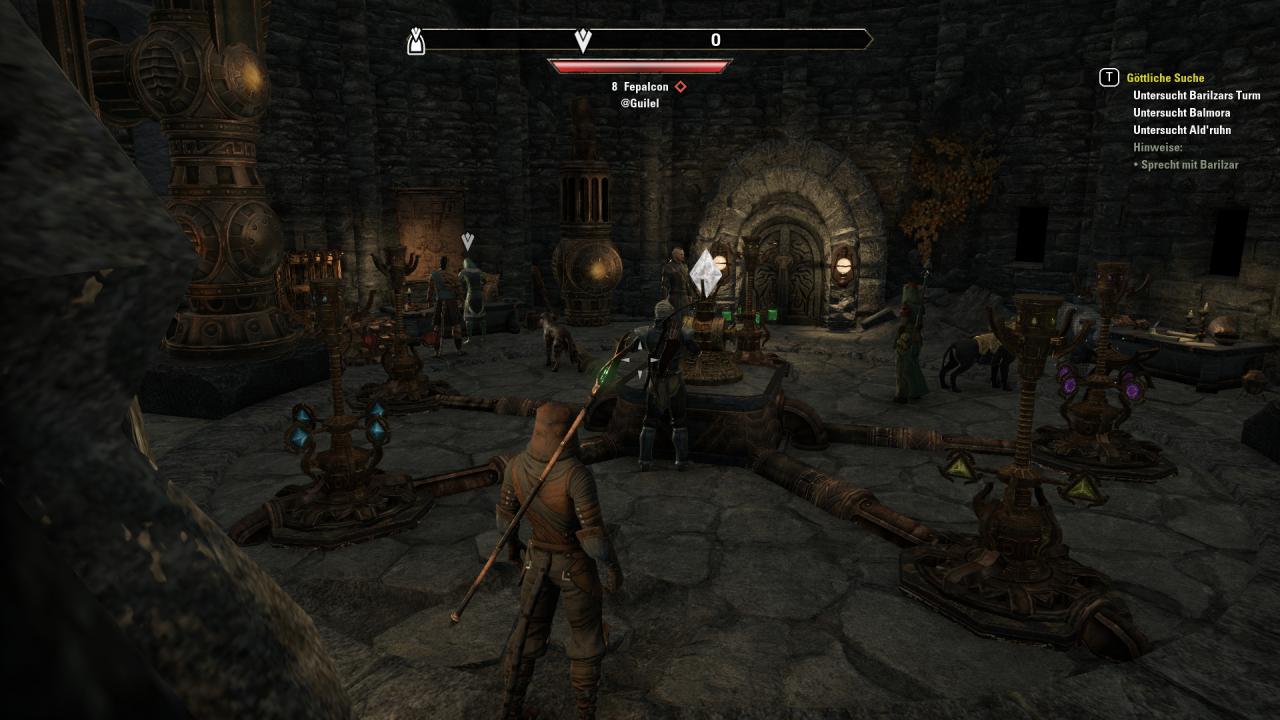 [11/06/2017] TESO: Morrowind - Göttliche Suche, so meistert ihr das Rätsel in Barilzars Turm.
