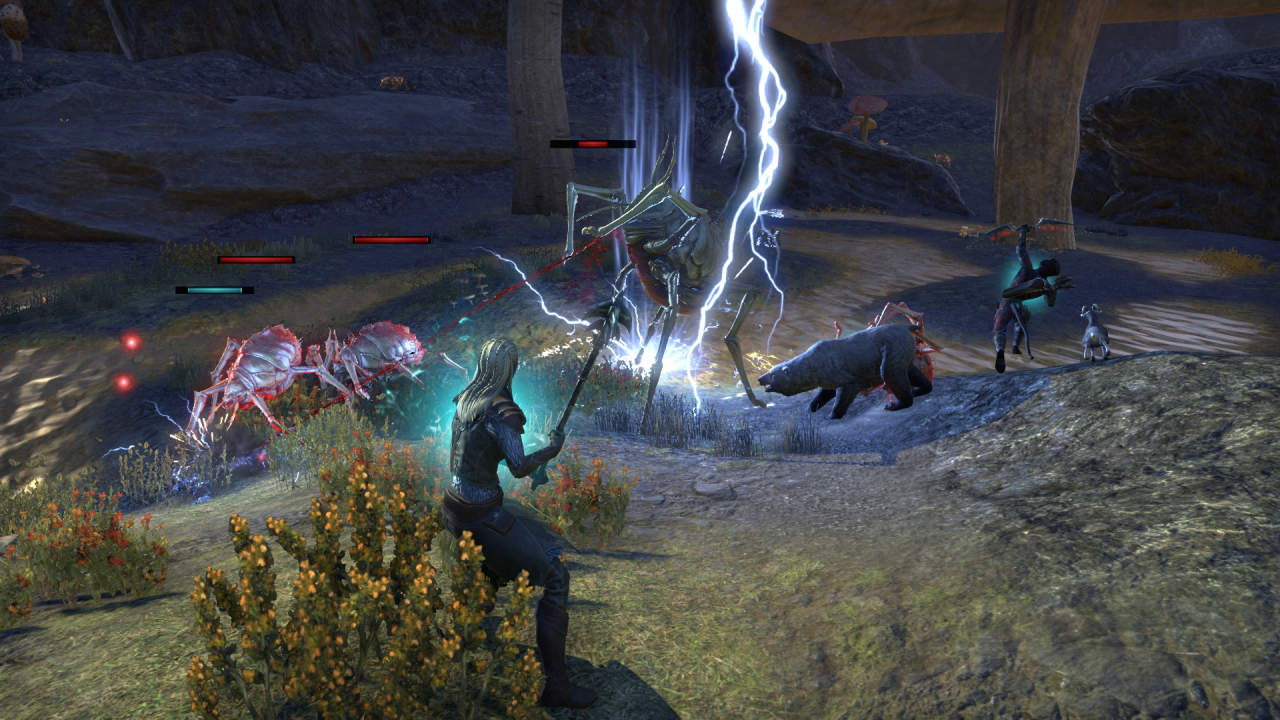 [04/06/2017] TESO Morrowind: Sehr starke Gegner geht ihr besser zusammen mit anderen Spielern an, alleine habt ihr sonst in der Regel keine Chance.