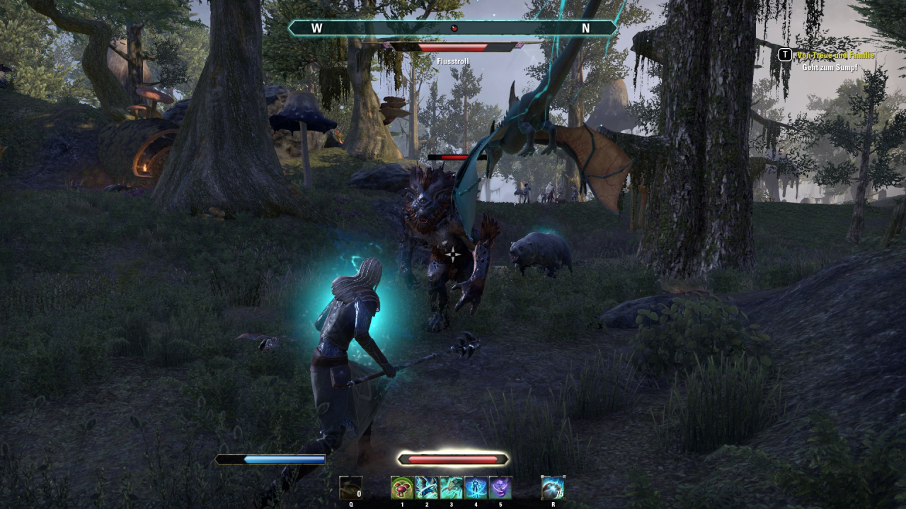 [04/06/2017] TESO Morrowind: Ein beschworener Klippenläufer dient uns als 