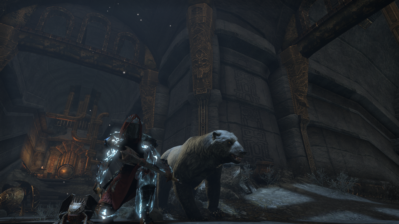 [04/06/2017] TESO Morrowind: Zusammen mit seinem tierischen Begleiter, einem mächtigen Graubären, ist der Hüter ideal zum Solo-Questen geeignet.