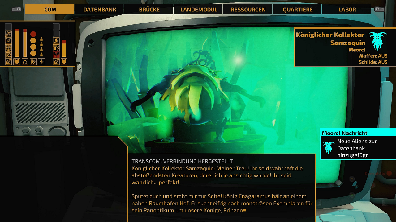 [01/06/2017] The Long Journey Home: Die Alien-Quests sorgen immer wieder für Schmunzeln und stellen die Highlights im Spiel dar.