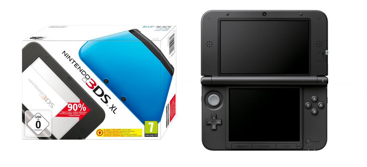 [14/07/2017] Der Nintendo 3DS XL und seine Verpackung.