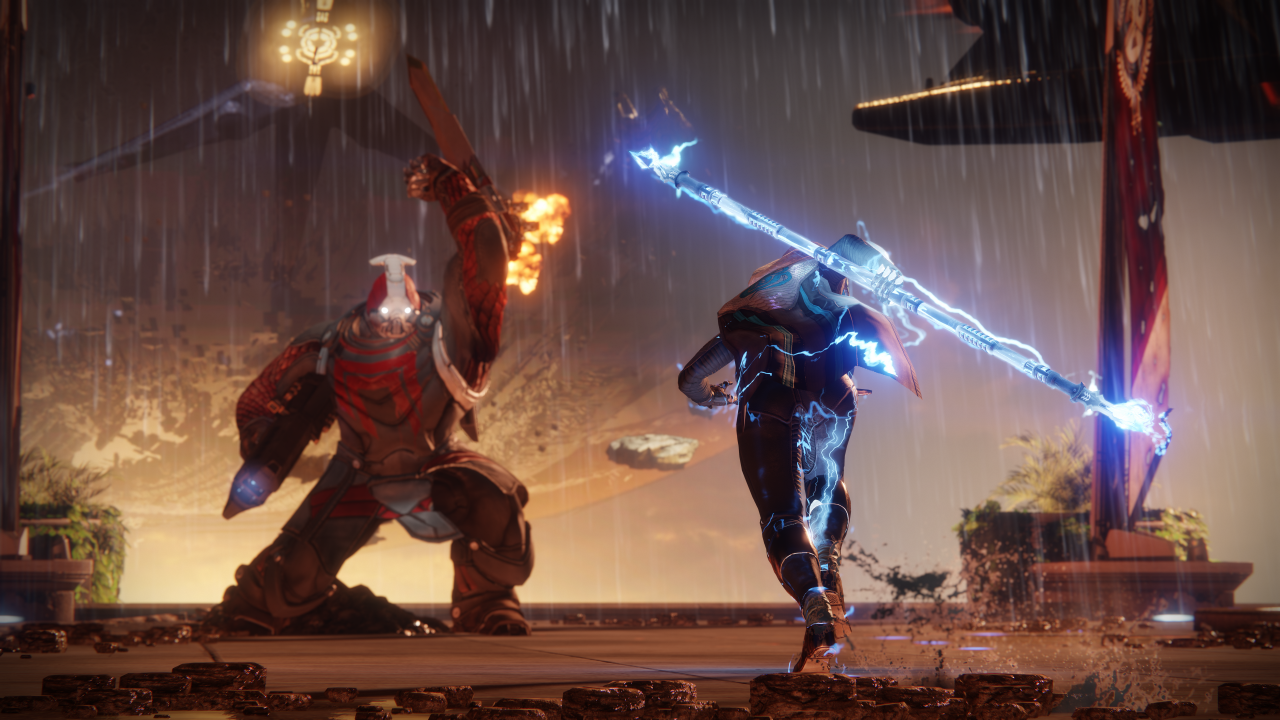 Destiny 2: Ein Jäger mit seinem Spezialangriff