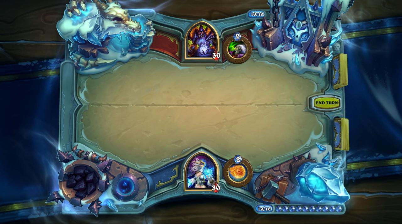 [06/07/2017] Hearthstone: Ritter des Frostthrons - das neue Spielbrett