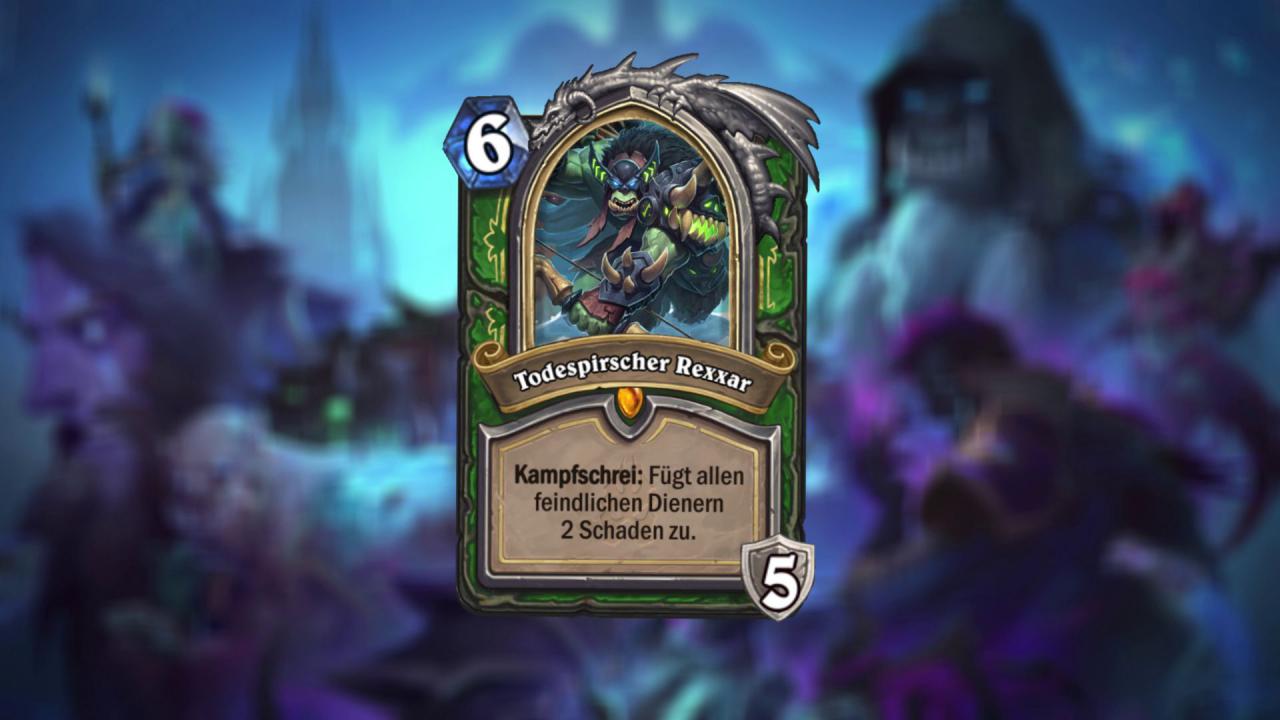 [06/07/2017] Hearthstone: Ritter des Frostthrons - Todespirscher Rexxar