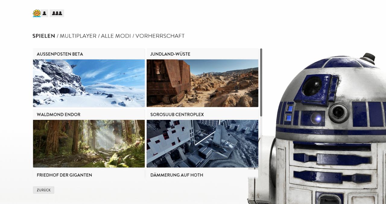 [26/07/2017] Die abwechslungsreichen und zutiefst ikonischen Maps stellten auf jeden Fall ein Highlight des ersten Teils dar. (Battlefront 1)