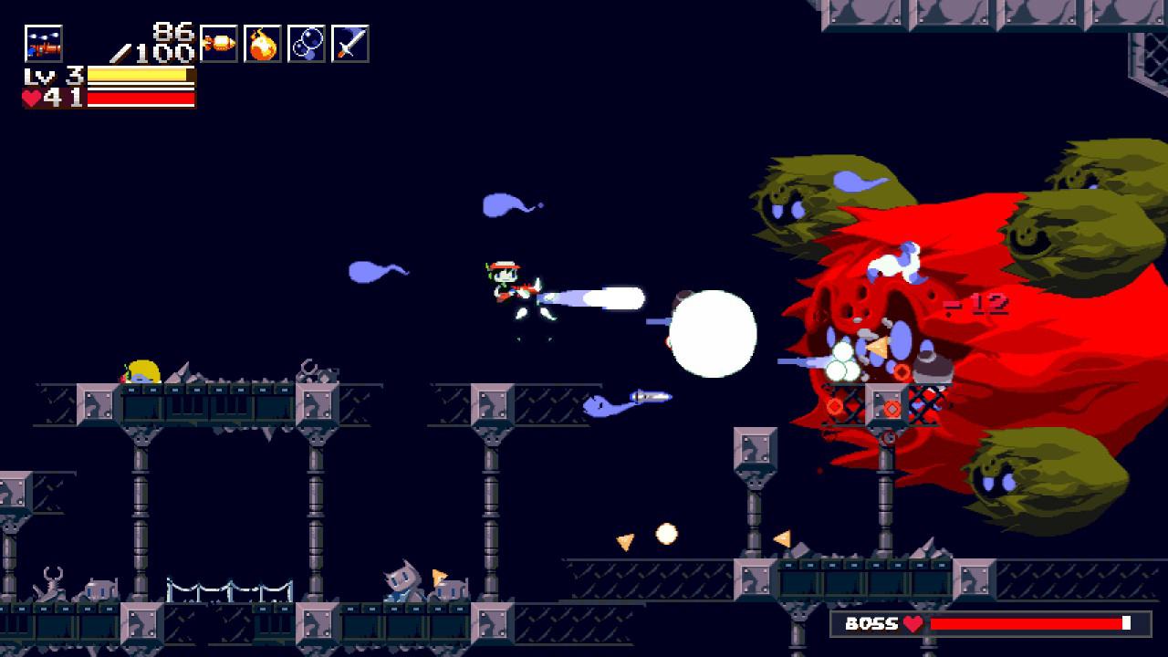 [10/08/2017] Cave Story+ steckt voller überraschender Bosskämpfe, das motiviert.