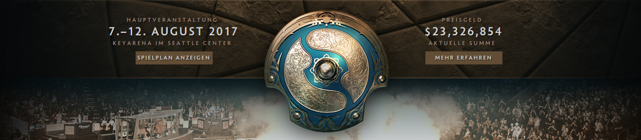 [02/08/2017] The International 2017: Erneut mit Rekord-Preisgeld.