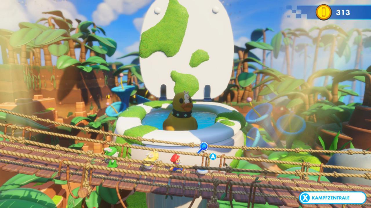 [31/08/2017] Die Ubisoft-Grafiker haben ganze Arbeit geleistet: Das Abenteuer von Mario und Rabbids ist das bis dato schönste Switch-Spiel.