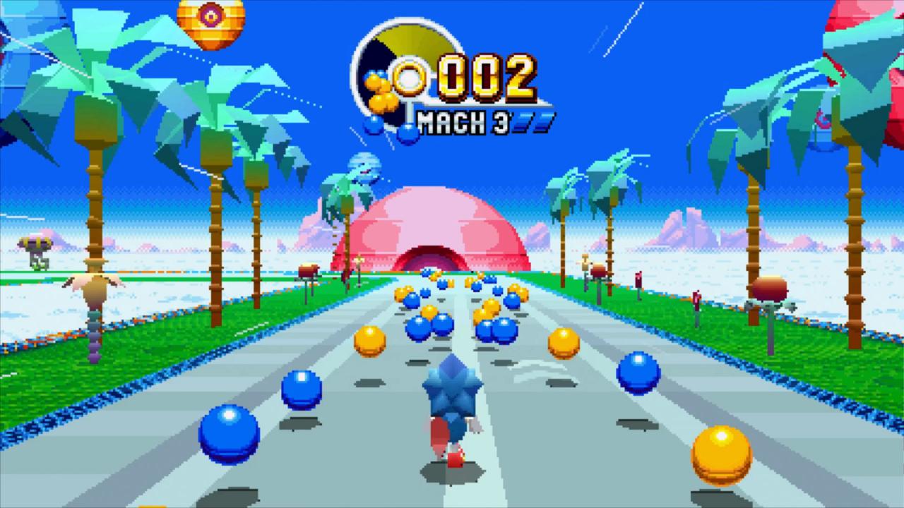 [15/08/2017] Sonic Mania steuert sich rasiermesserscharf und dank butterweicher 60 Frames pro Sekunde tatsächlich auf den Pixel genau.