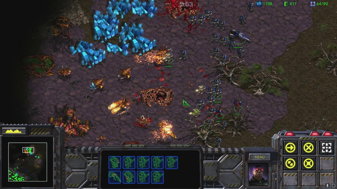 [16/08/2017] Schönere Optik, unangetastetes Gameplay: Die Neuauflage richtet sich in erster Linie an Starcraft-Puristen.
