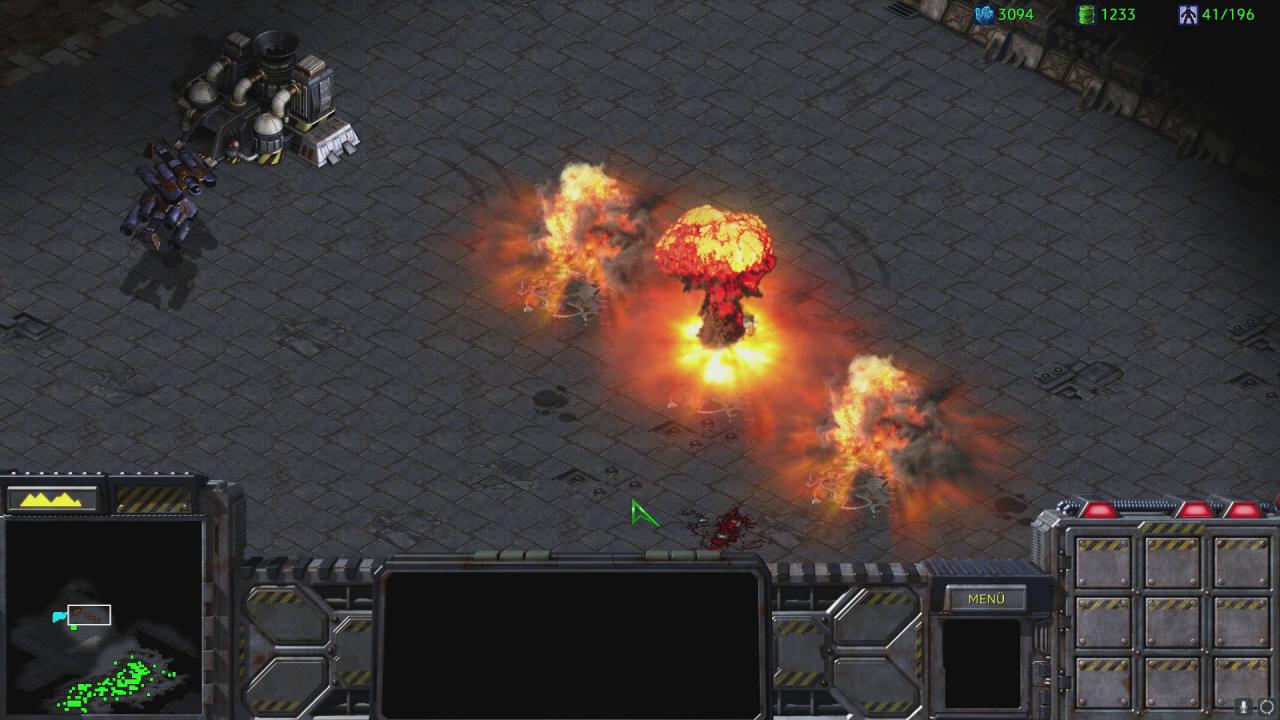 [16/08/2017] Der Atomschlag wirkt in Starcraft Remastered ein klein wenig imposanter als früher.