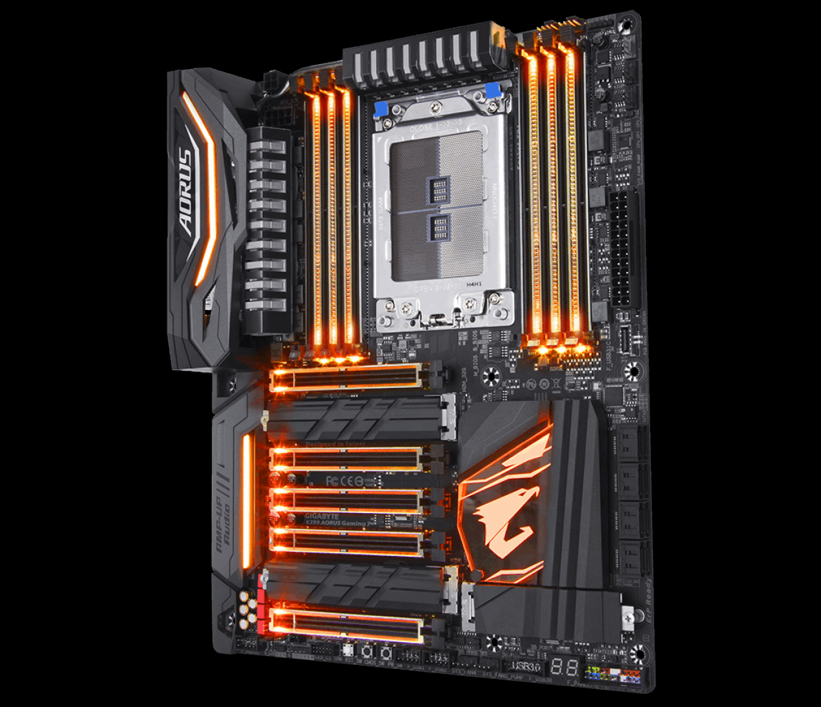 [22/09/2017] Gigabyte X399 Aorus Gaming 7 (ab 365 Euro)