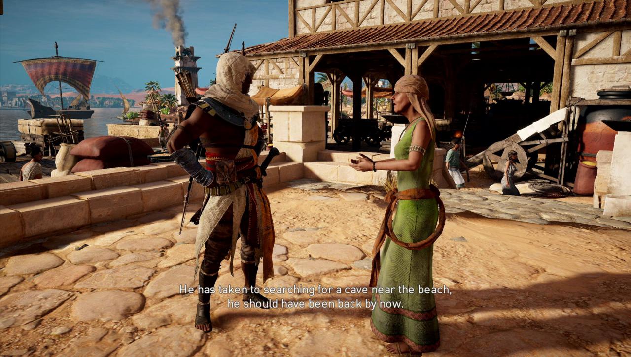 [26/10/2017] In Assassin's Creed Origins gibt es mehrere Dutzend Nebenquests, alle vertont und mit interessanten Charakteren und Geschichten ausgestattet.