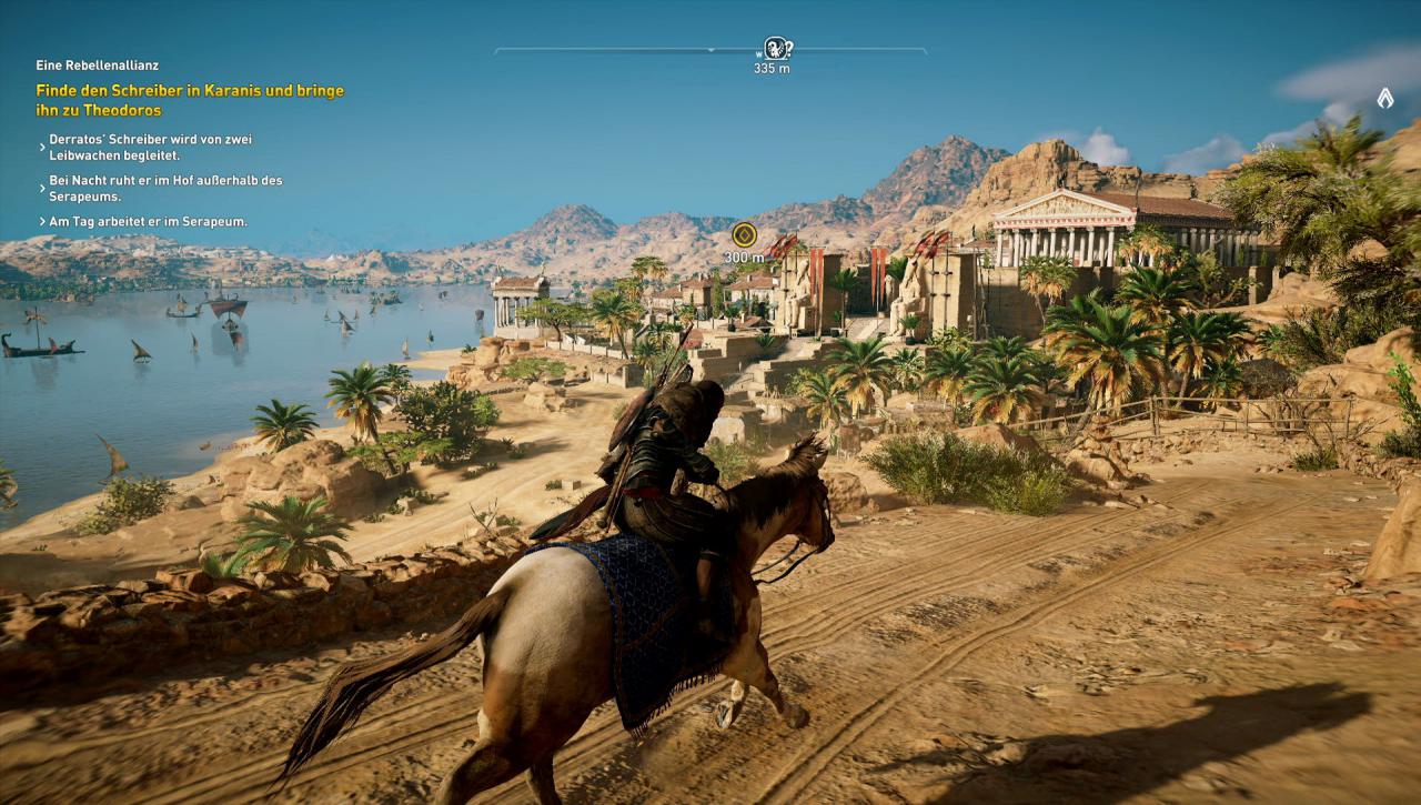 [26/10/2017] Assassin's Creed Origins besitzt ein grandioses Setting: Die Spielwelt ist lebendig, abwechslungsreich und es macht einfach Spaß, sie bis in den letzten Winkel zu erkunden.