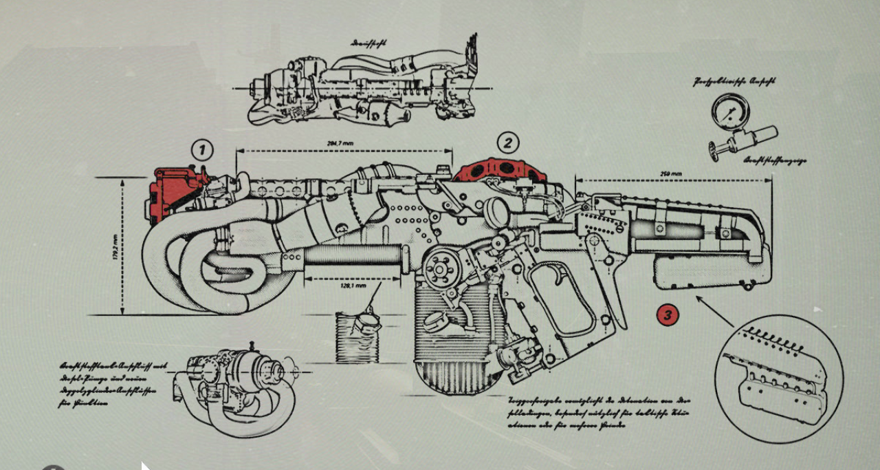 [04/10/2017] Wolfenstein 2: The New Colossus - Upgrade-Schema für das Dieselkraftwerk