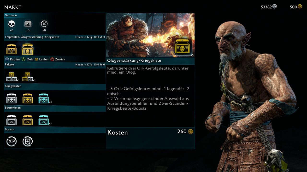 [05/10/2017] Mittelerde: Schatten des Krieges-Review mit Testvideo für PC, PS4, Xbox One - Machen Mikrotransaktionen das Spiel kaputt? (15)