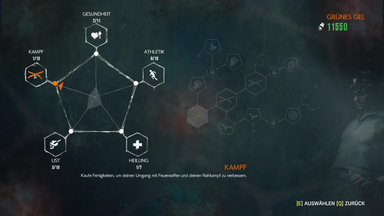 [13/10/2017] Das neue Skillsystem ist viel übersichtlicher und bietet euch mehr Möglichkeiten zum Upgraden von Sebastians Fähigkeiten.