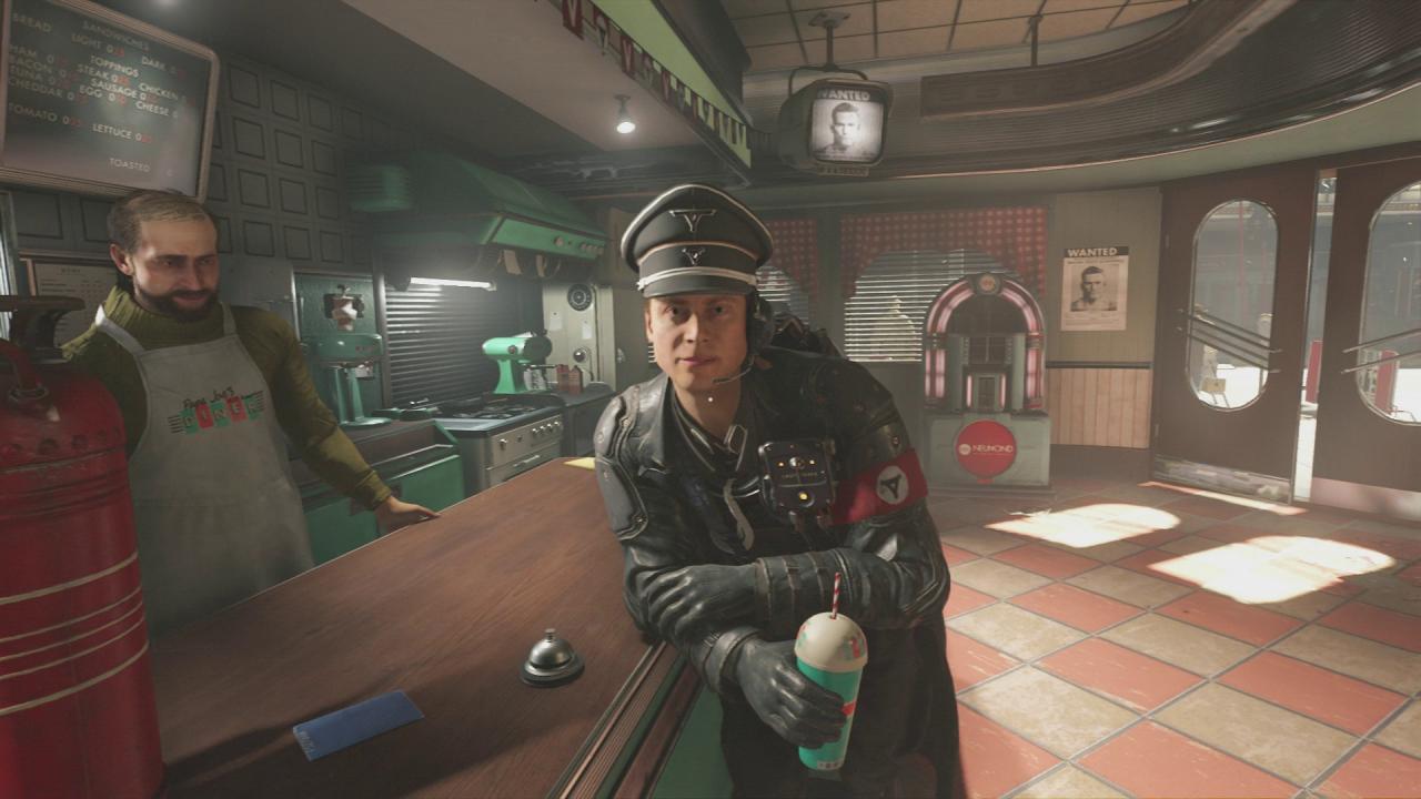 Wolfenstein 2 &uuml;berzeugt im Test mit starken Figuren und spannenden Dialogen.