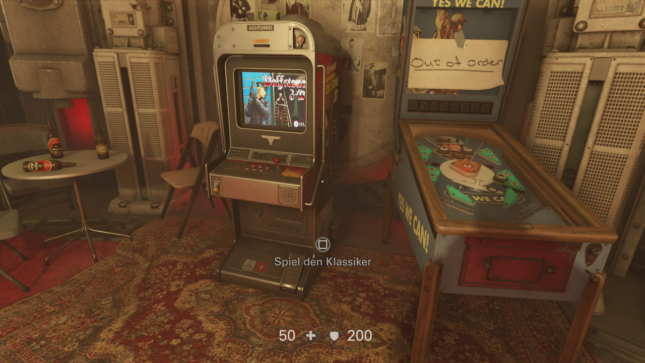 [25/10/2017] Wolfenstein 2: The New Colossus - Dieser Bildschirm lässt uns innehalten - das kennen wir doch ...