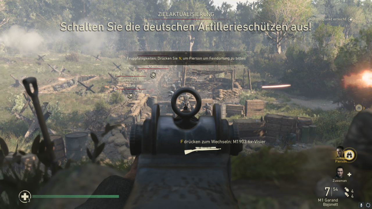 [03/11/2017] Screenshot aus der PC-Version von Call of Duty: WW2. (3)
